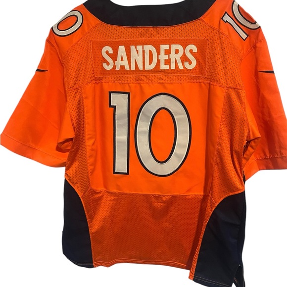 Denver Broncos Jersey Mens 48 Orange Emmanuel Sanders #10 NFL Wide Receiver - Picture 3 of 6